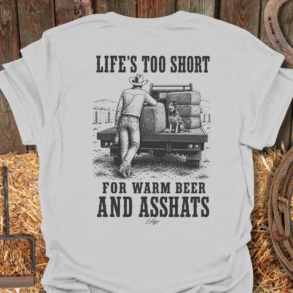 Printify T-Shirt Ice Grey / S Warm Beer Tee