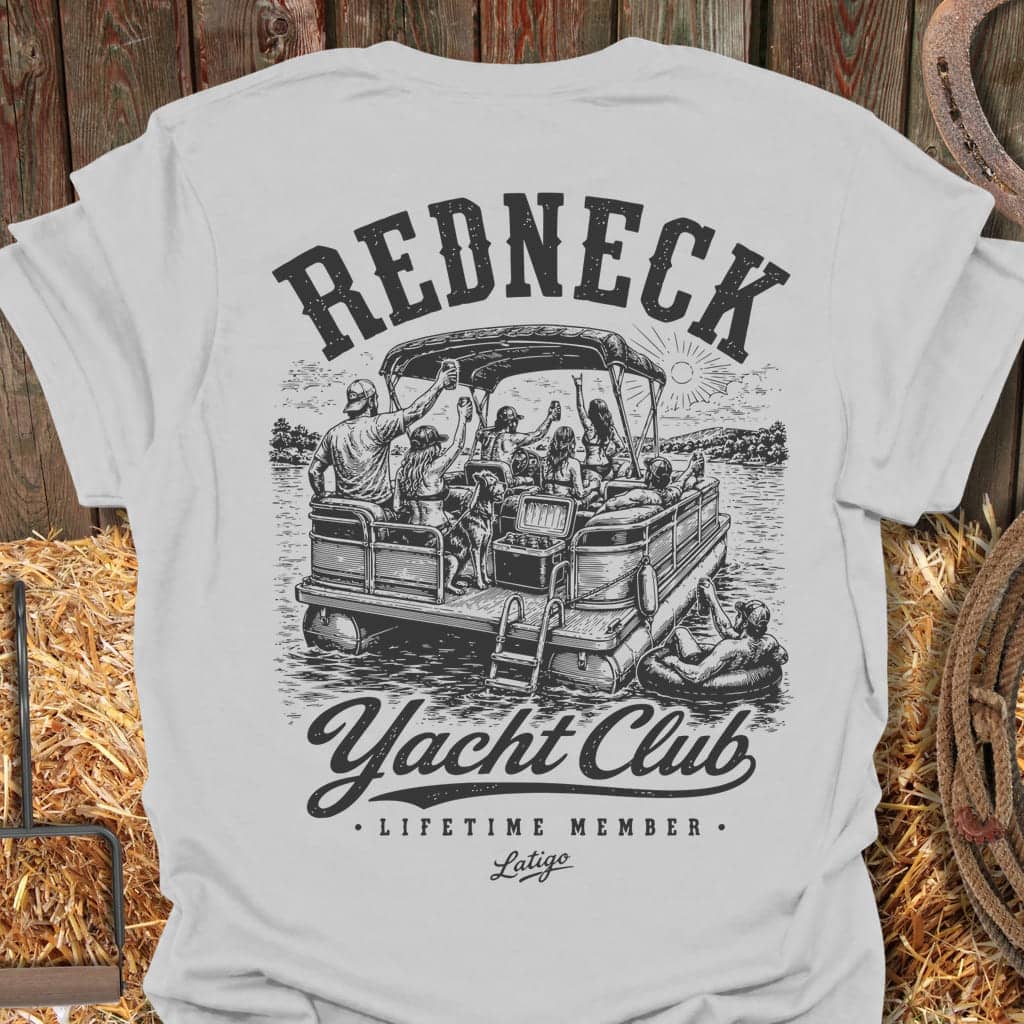 Printify T-Shirt Ice Grey / S Yacht Club Tee