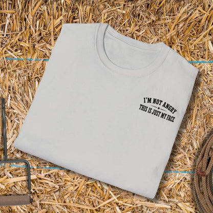 Printify T-Shirt Just My Face Big Country Tee