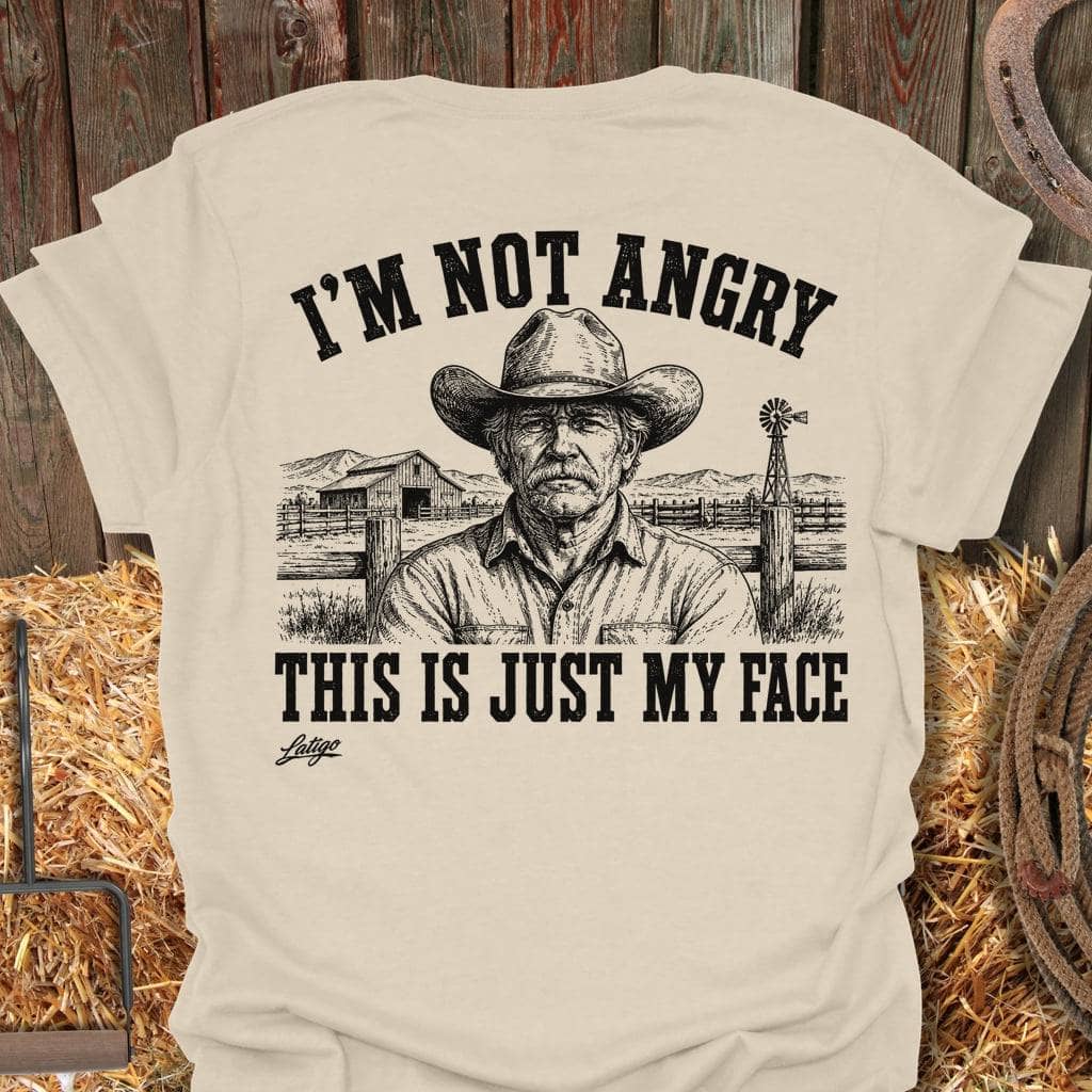 Printify T-Shirt Just My Face Tee
