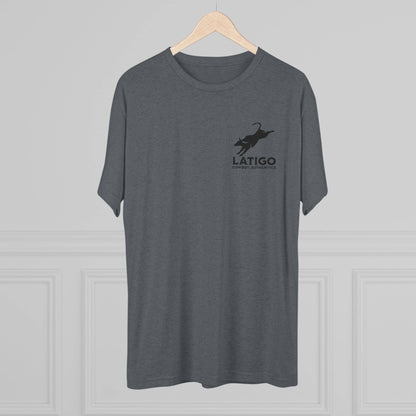Printify T-Shirt Latigo Simple Unisex Tri-Blend Crew Tee
