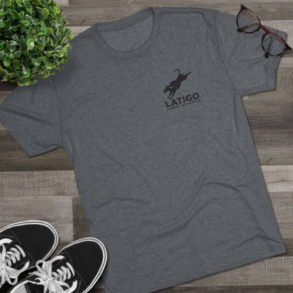 Printify T-Shirt Latigo Simple Unisex Tri-Blend Crew Tee