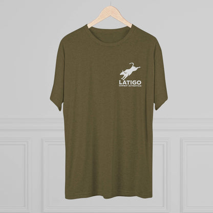 Printify T-Shirt Latigo Simple Unisex Tri-Blend Crew Tee