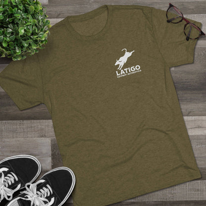 Printify T-Shirt Latigo Simple Unisex Tri-Blend Crew Tee