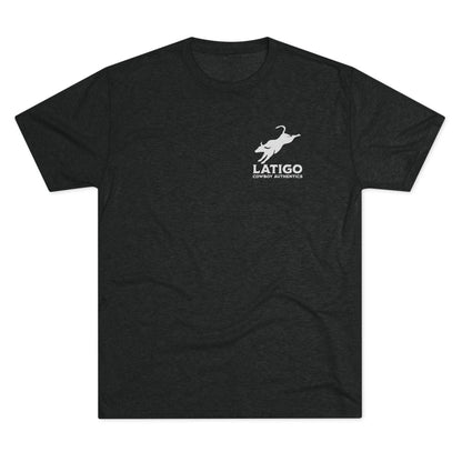 Printify T-Shirt Latigo Simple Unisex Tri-Blend Crew Tee