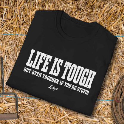 Printify T-Shirt Life is Tough Tee