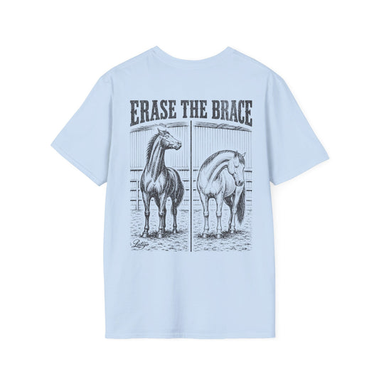 Printify T-Shirt Light Blue / S Erase Tee