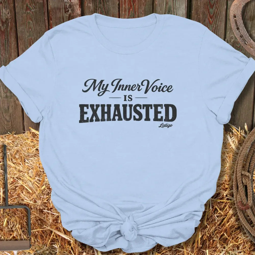 Printify T-Shirt Light Blue / S Inner Voice Tee
