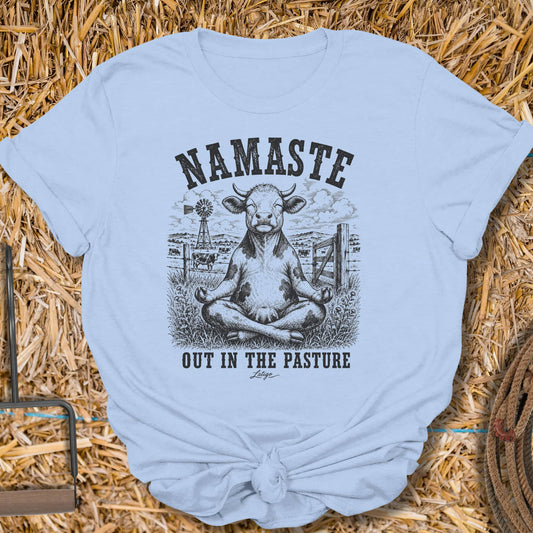 Printify T-Shirt Light Blue / S Namaste Tee