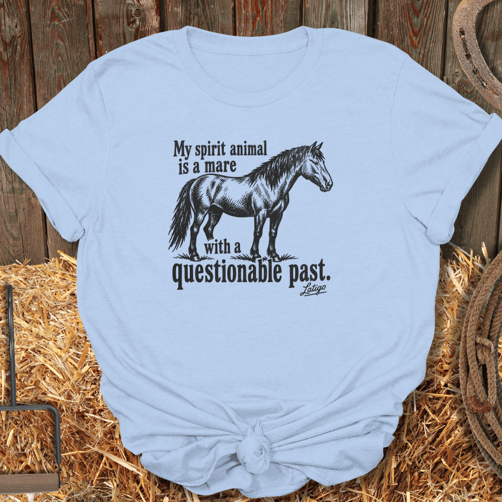 Printify T-Shirt Light Blue / S Spirit Animal Mare Tee