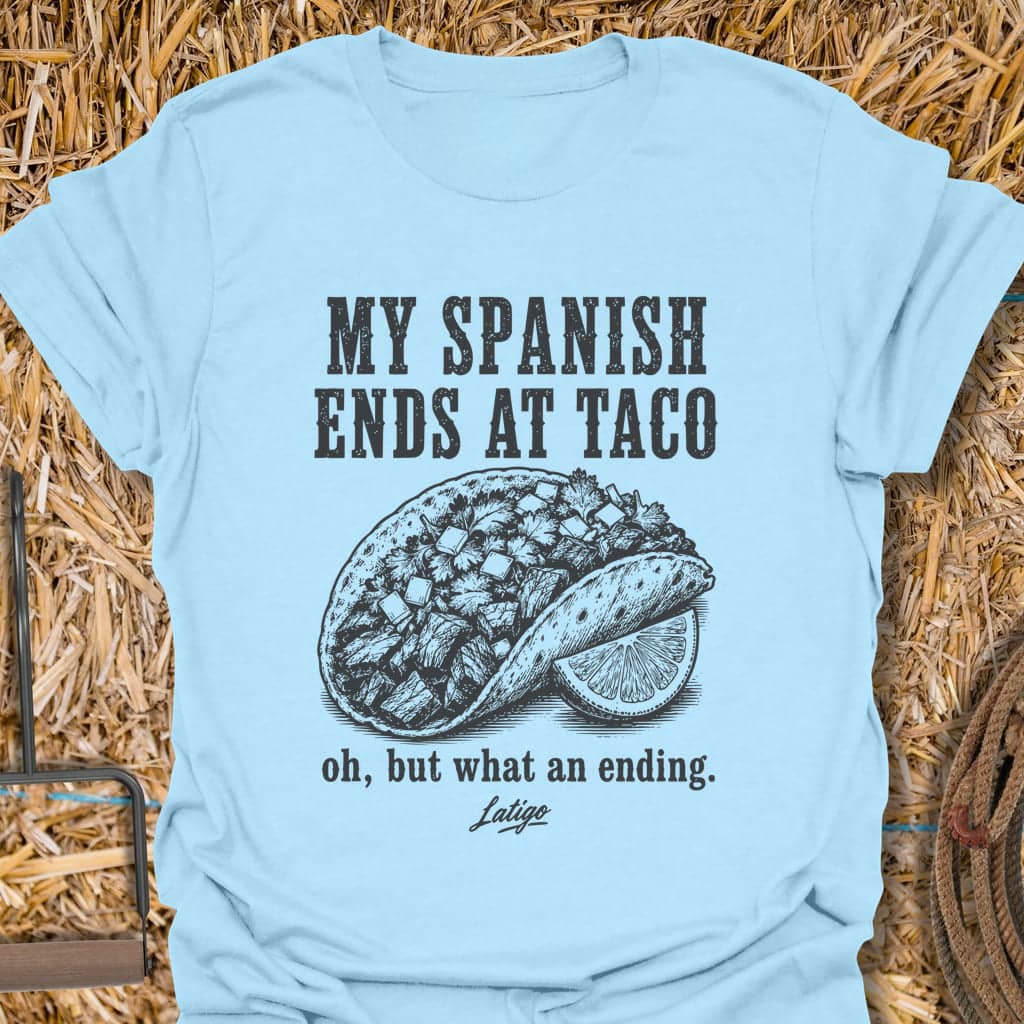Printify T-Shirt Light Blue / S Taco Love Tee
