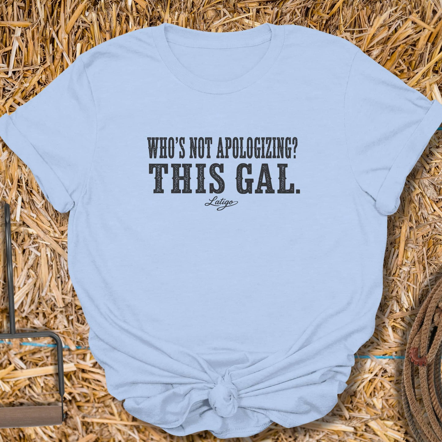 Printify T-Shirt Light Blue / S This Gal Tee