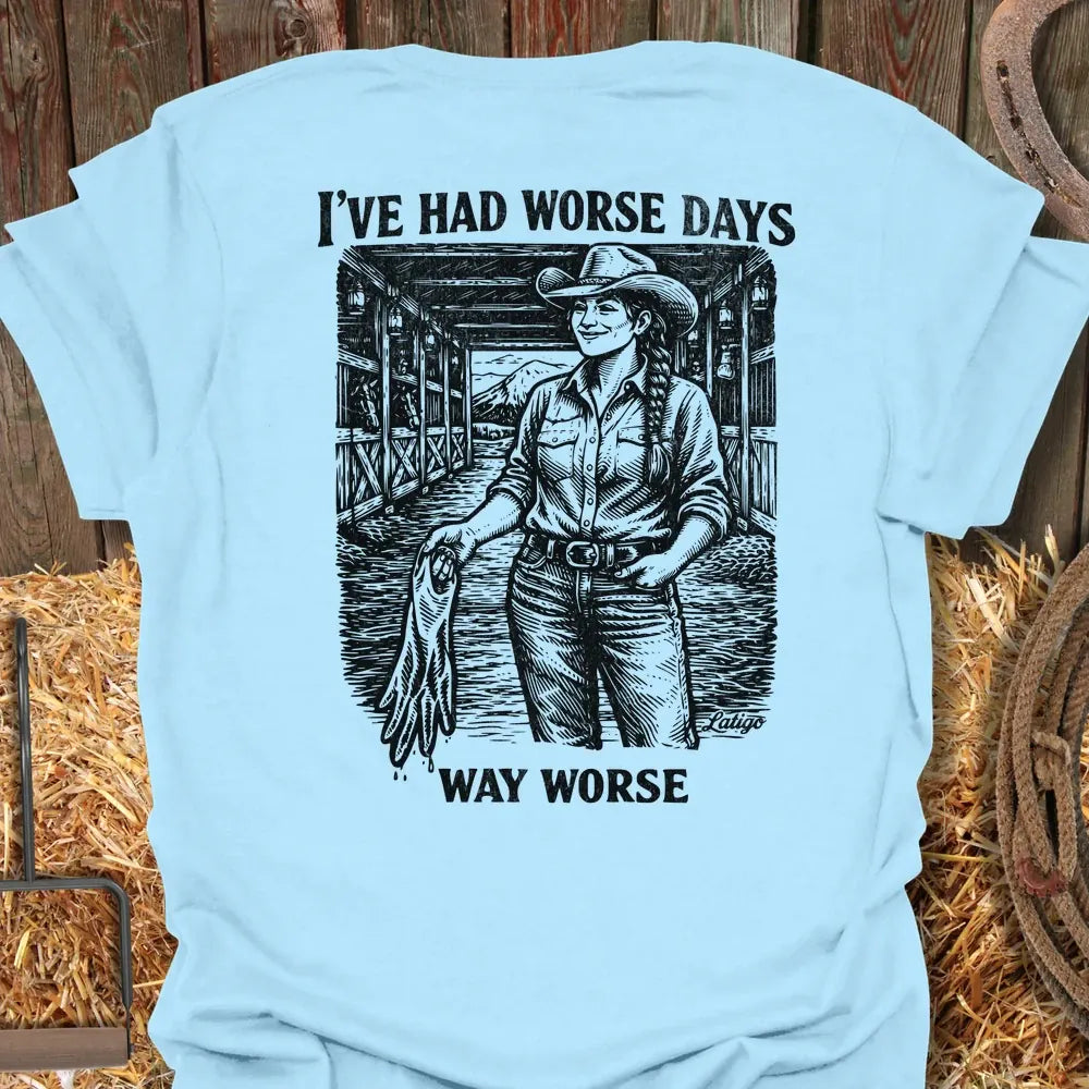 Printify T-Shirt Light Blue / S Way Worse Tee