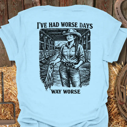Printify T-Shirt Light Blue / S Way Worse Tee
