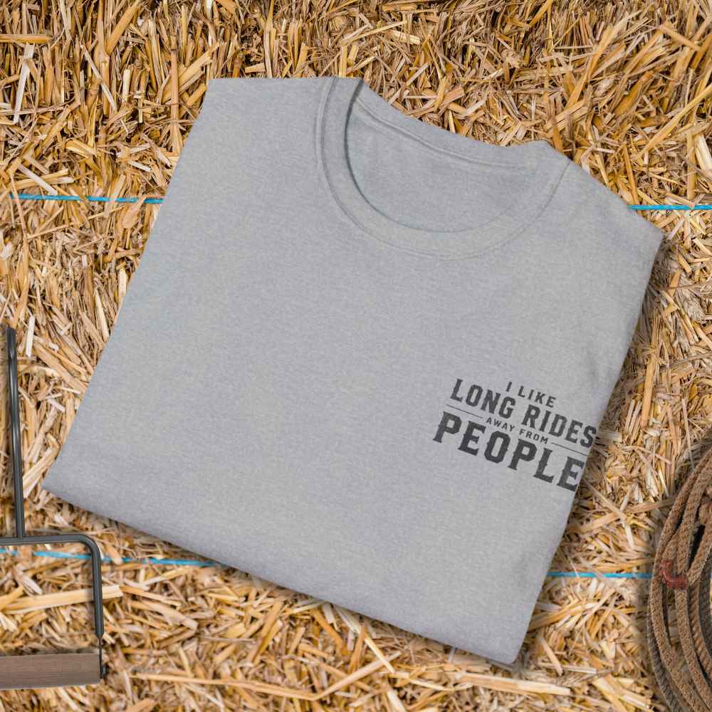 Printify T-Shirt Long Rides Tee