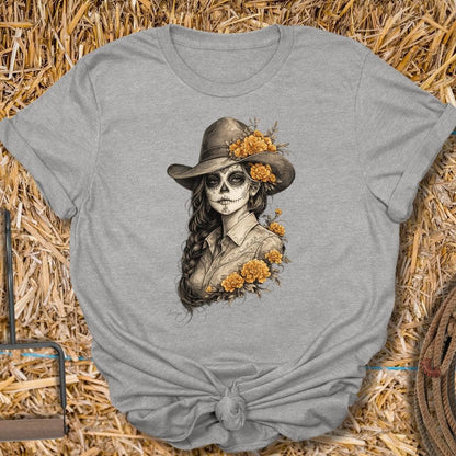 Printify T-Shirt Marigold Muerta Tee