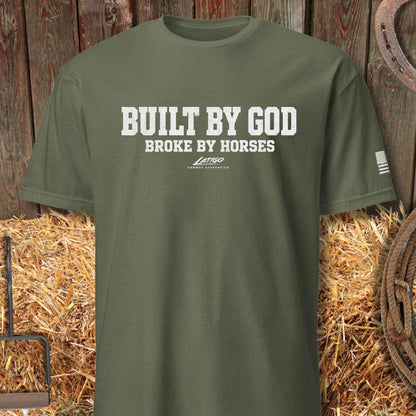 Printify T-Shirt Military Green / S Build By Tee