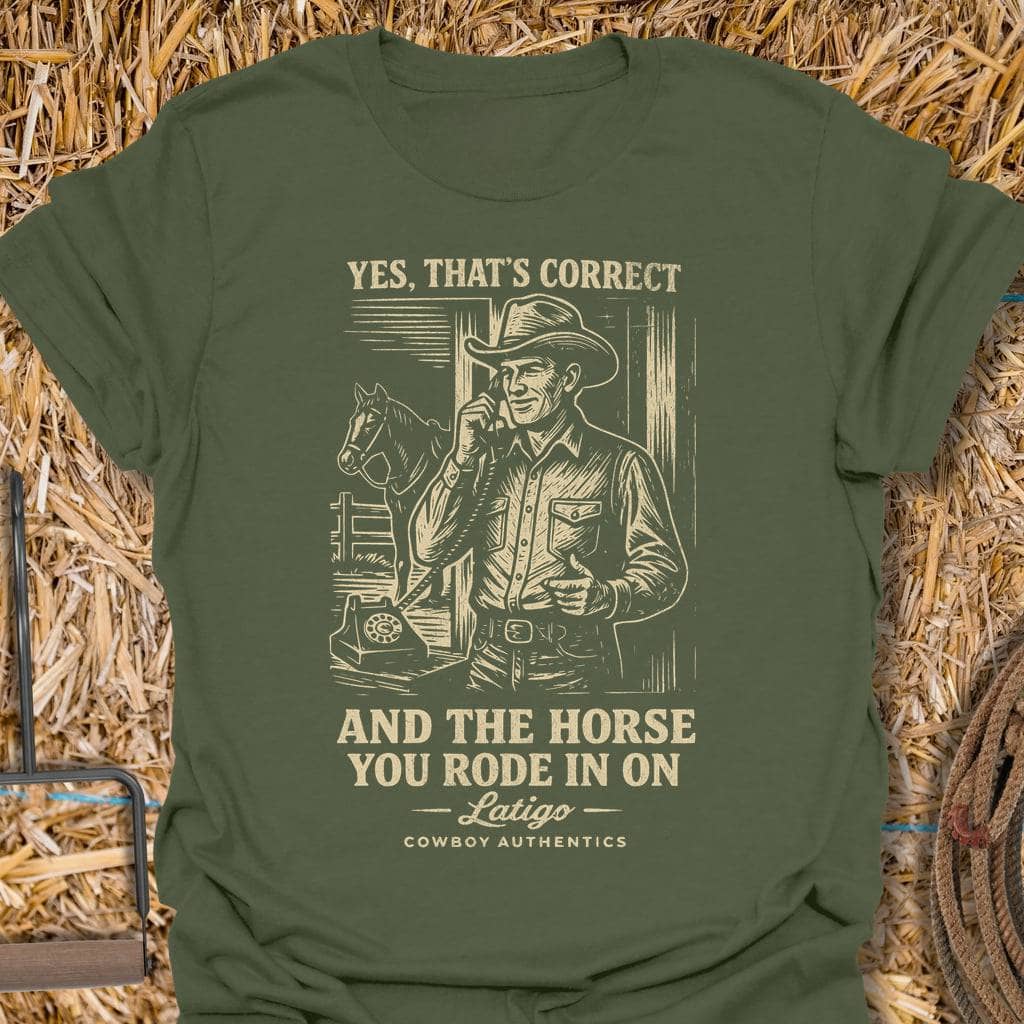 Printify T-Shirt Military Green / S Correct Front Only Tee