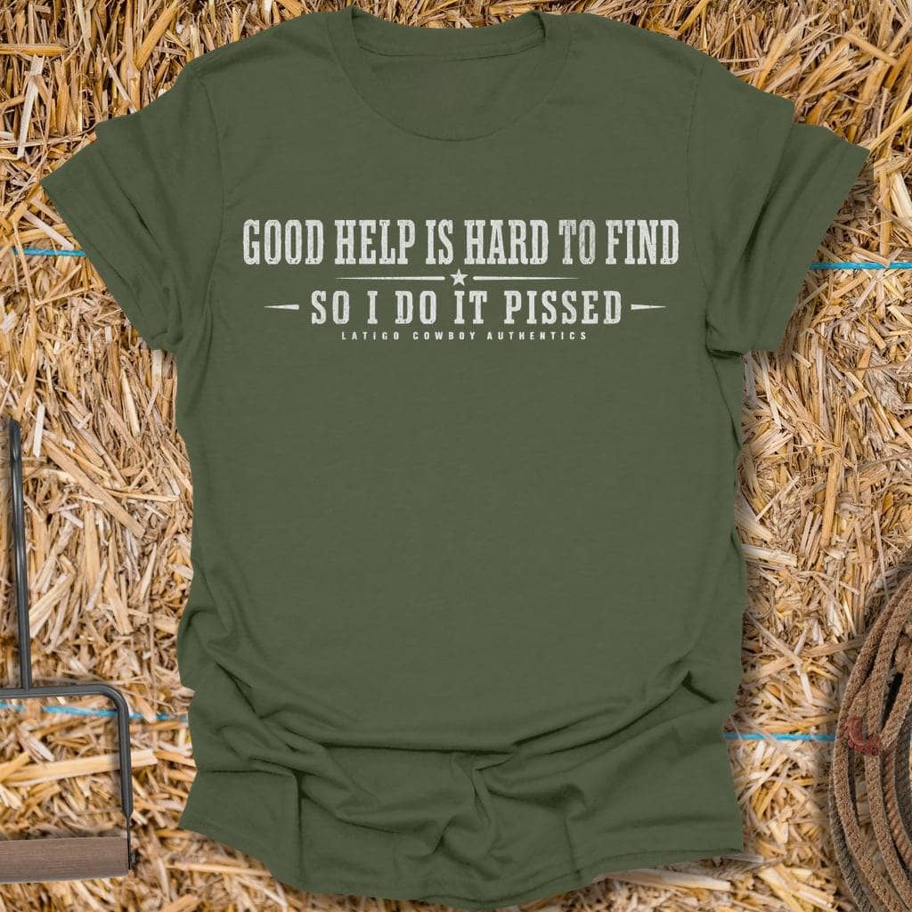 Printify T-Shirt Military Green / S Do It Pissed Tee