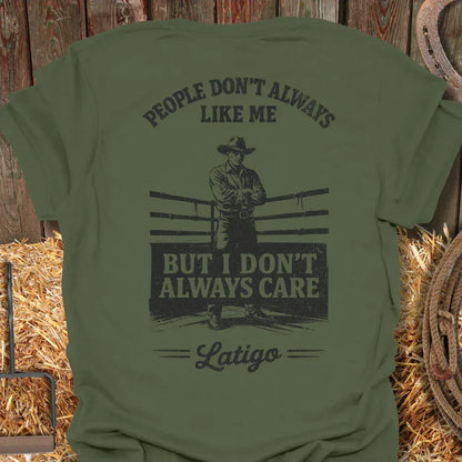 Printify T-Shirt Military Green / S Don't Like Me Tee
