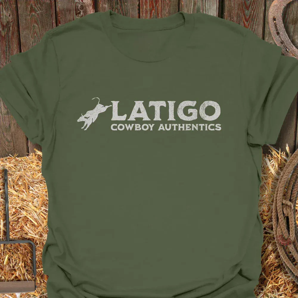 Printify T-Shirt Military Green / S Latigo Rep Tee