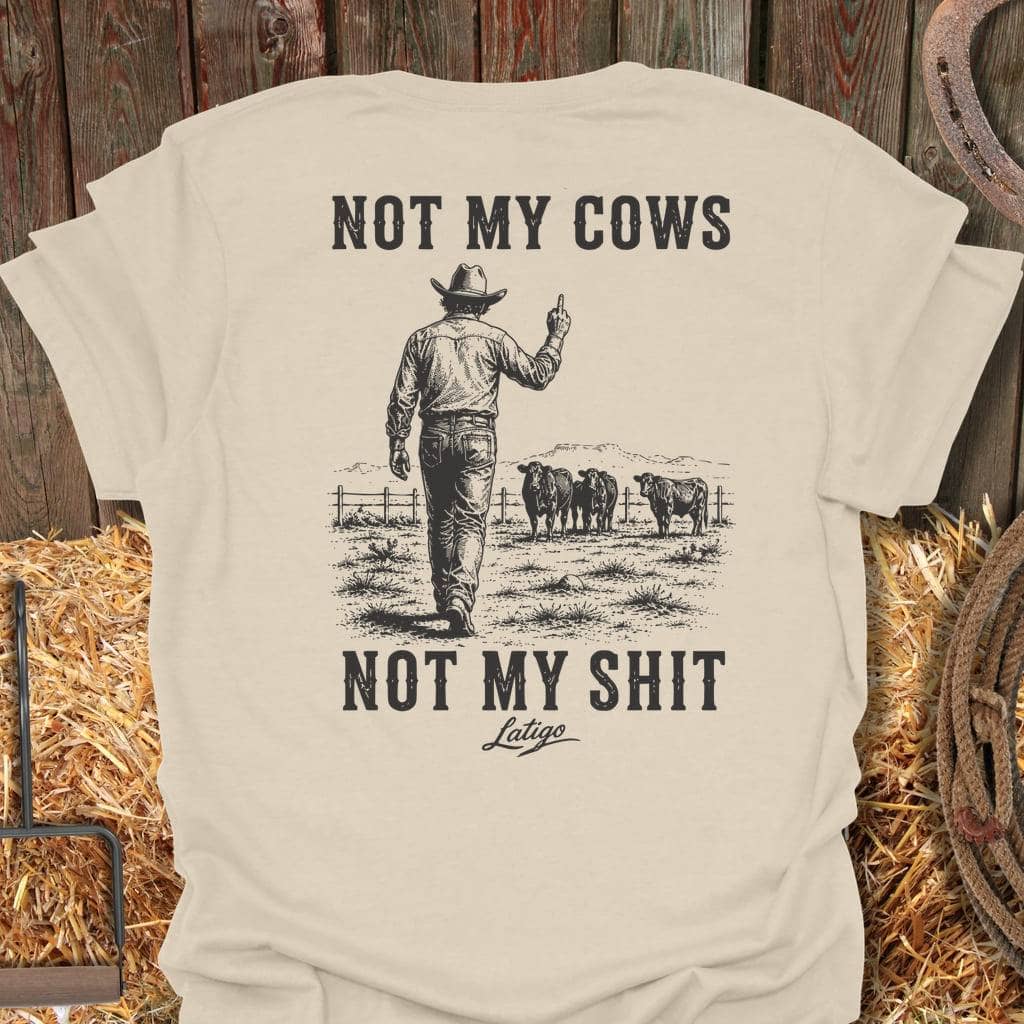 Printify T-Shirt Natural / 4XL My Cows Big Country Tee