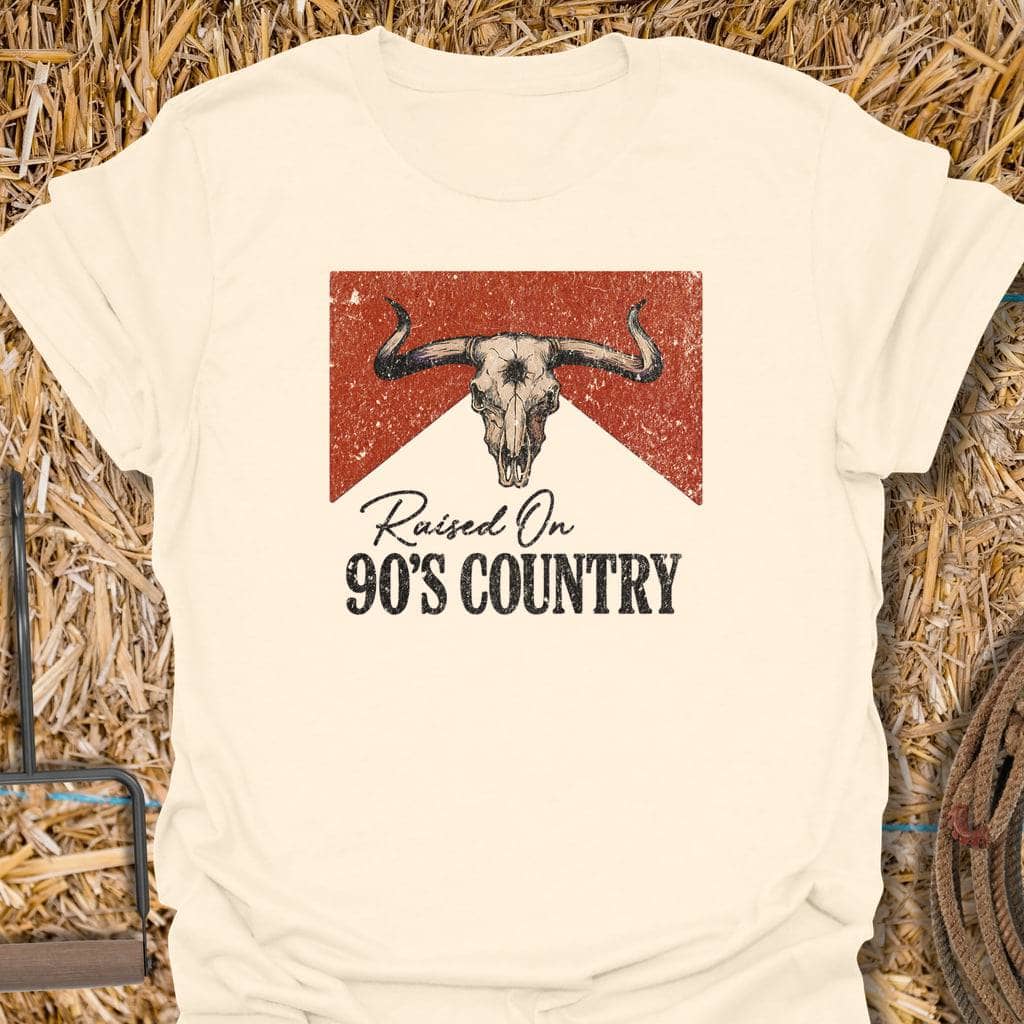 Printify T-Shirt Natural / S 90'S Country Tee