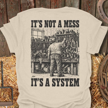 Printify T-Shirt Natural / S A System Tee
