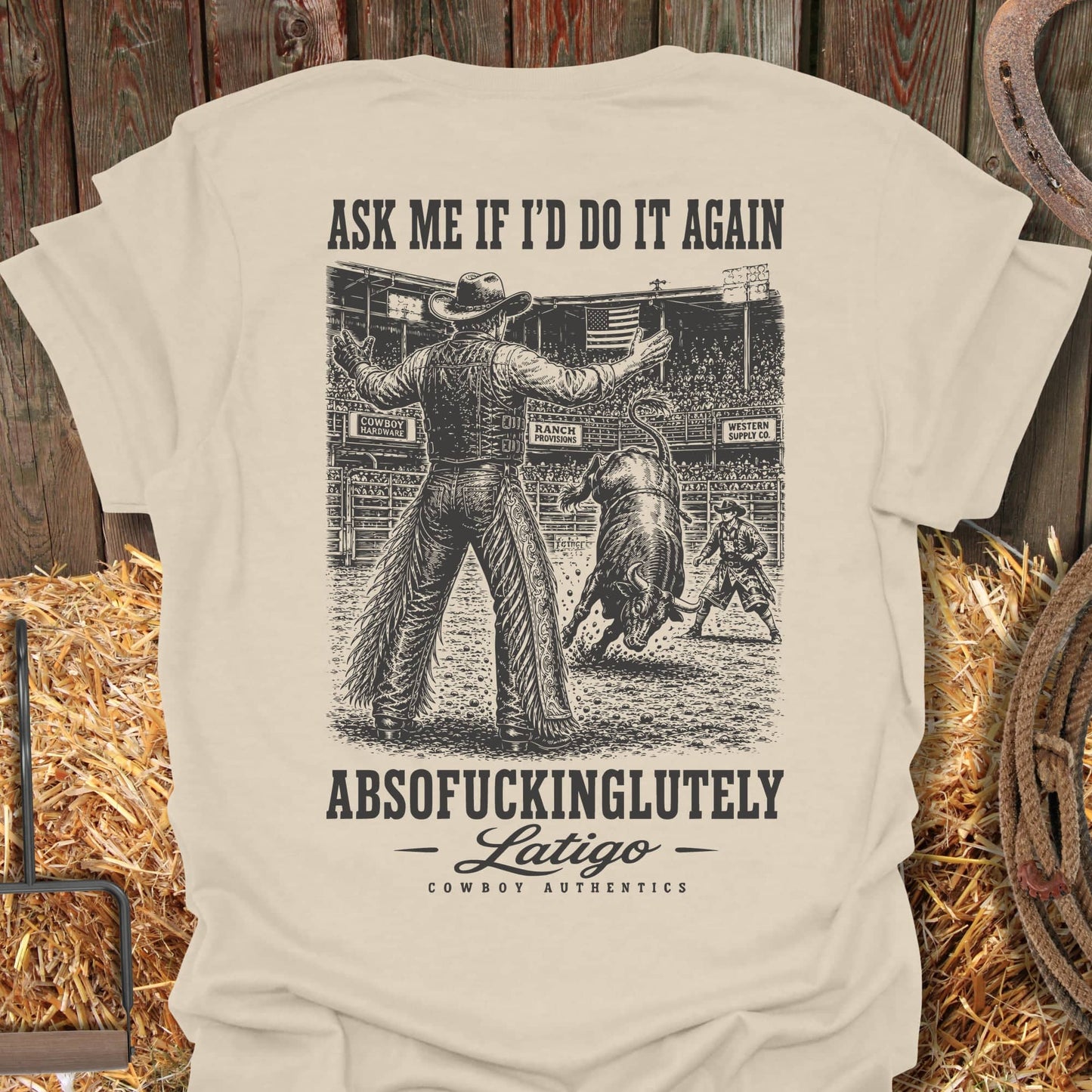 Printify T-Shirt Natural / S Absolutely Tee