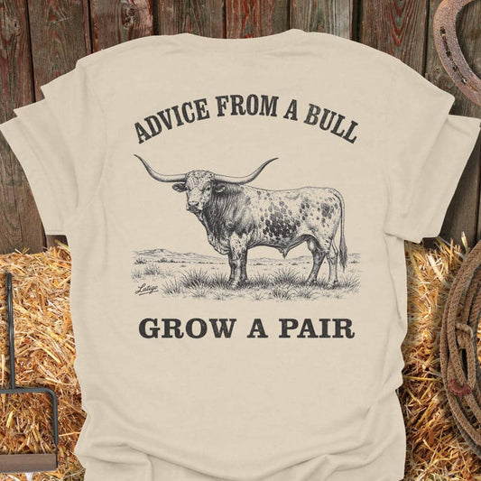 Printify T-Shirt Natural / S Advice Tee
