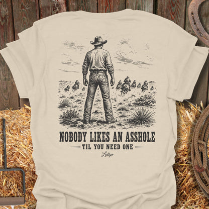 Printify T-Shirt Natural / S Ahole Tee