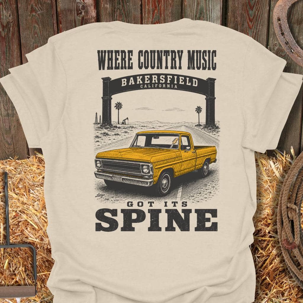 Printify T-Shirt Natural / S Bakersfield Tee
