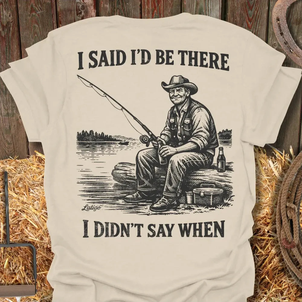 Printify T-Shirt Natural / S Be There Tee