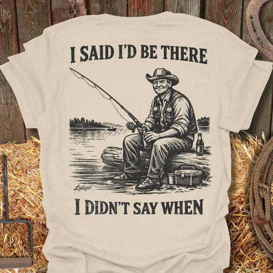 Printify T-Shirt Natural / S Be There Tee