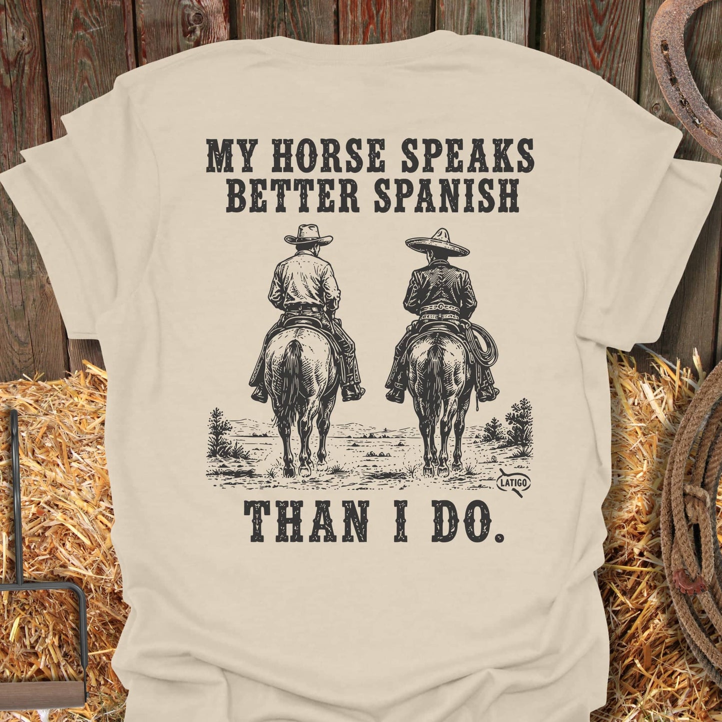 Printify T-Shirt Natural / S Better Spanish Tee