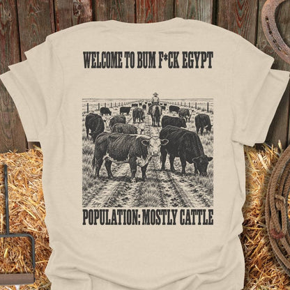 Printify T-Shirt Natural / S Bf Egypt Tee