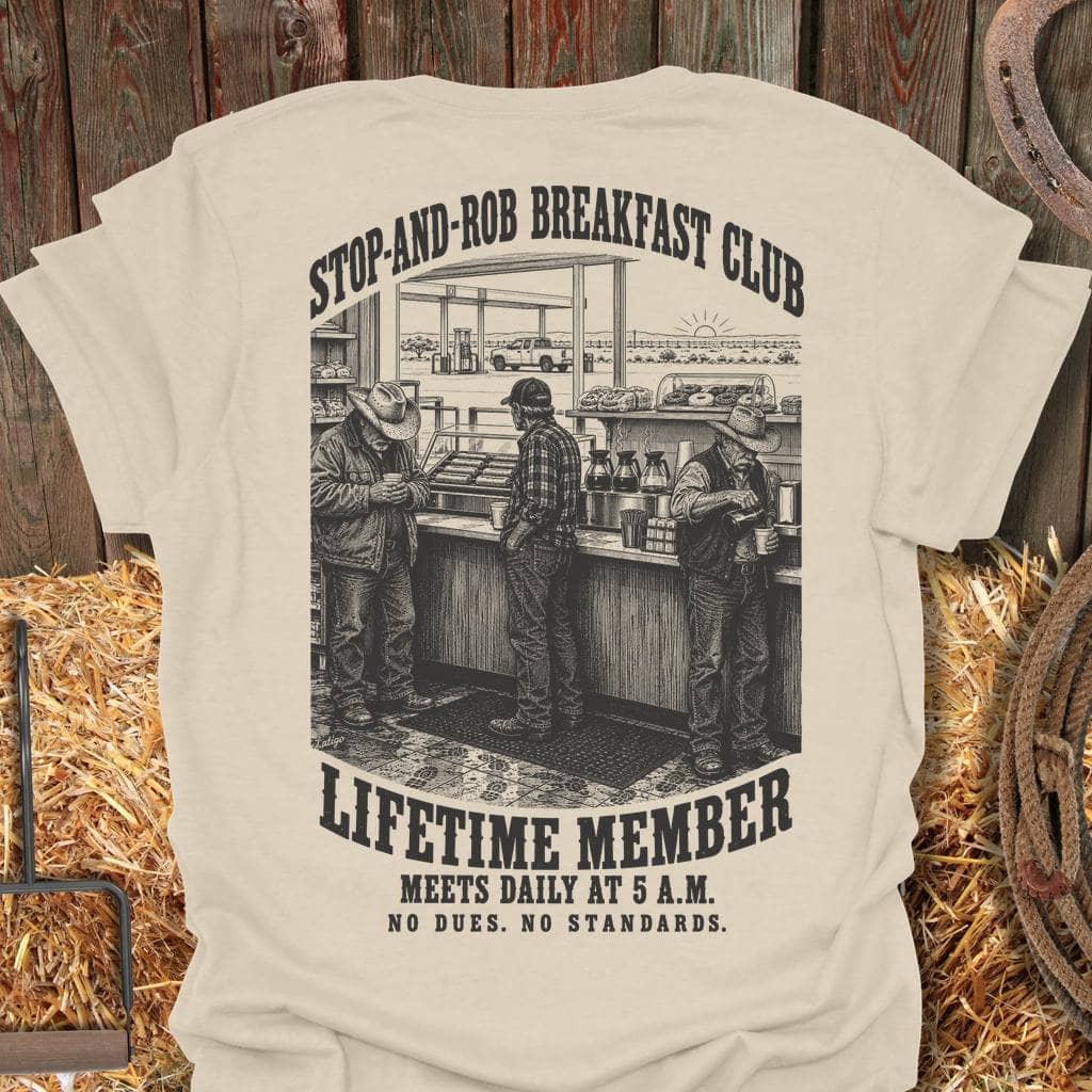 Printify T-Shirt Natural / S Breakfast Club Tee