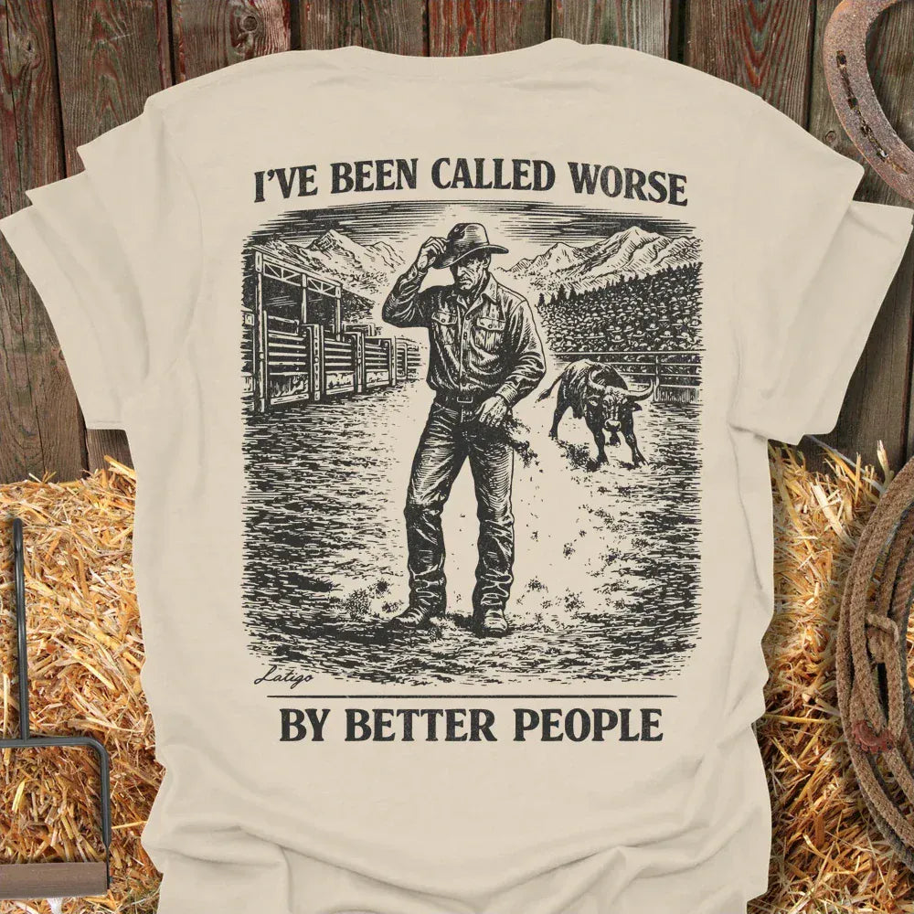 Printify T-Shirt Natural / S Called Worse Tee