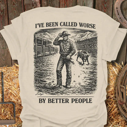 Printify T-Shirt Natural / S Called Worse Tee