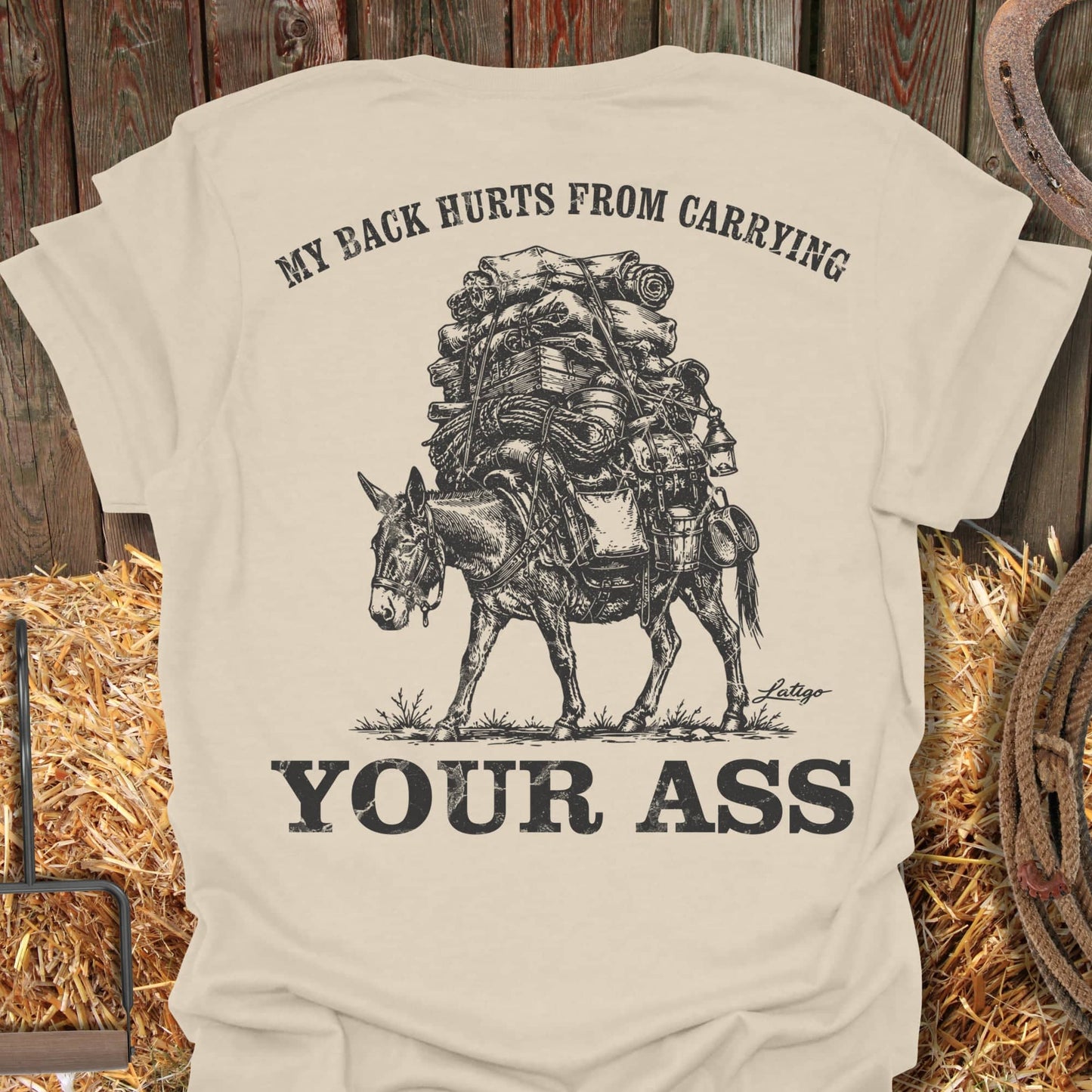 Printify T-Shirt Natural / S Carry Tee