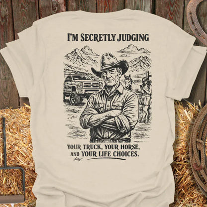 Printify T-Shirt Natural / S Choices Tee