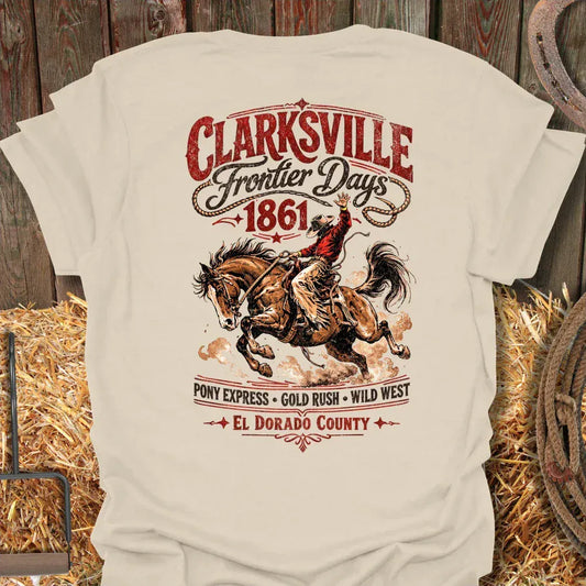 Printify T-Shirt Natural / S Clarksville Tee