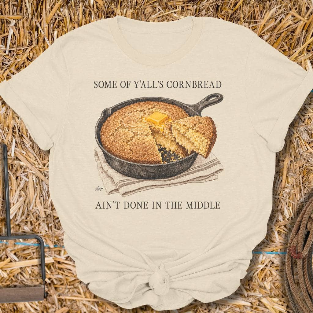 Printify T-Shirt Natural / S Cornbread Tee