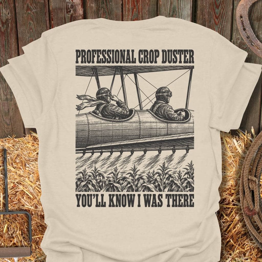 Printify T-Shirt Natural / S Crop Duster Tee