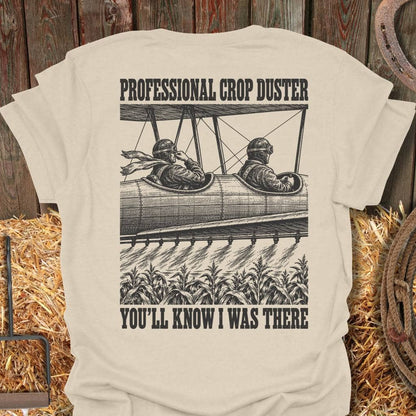 Printify T-Shirt Natural / S Crop Duster Tee