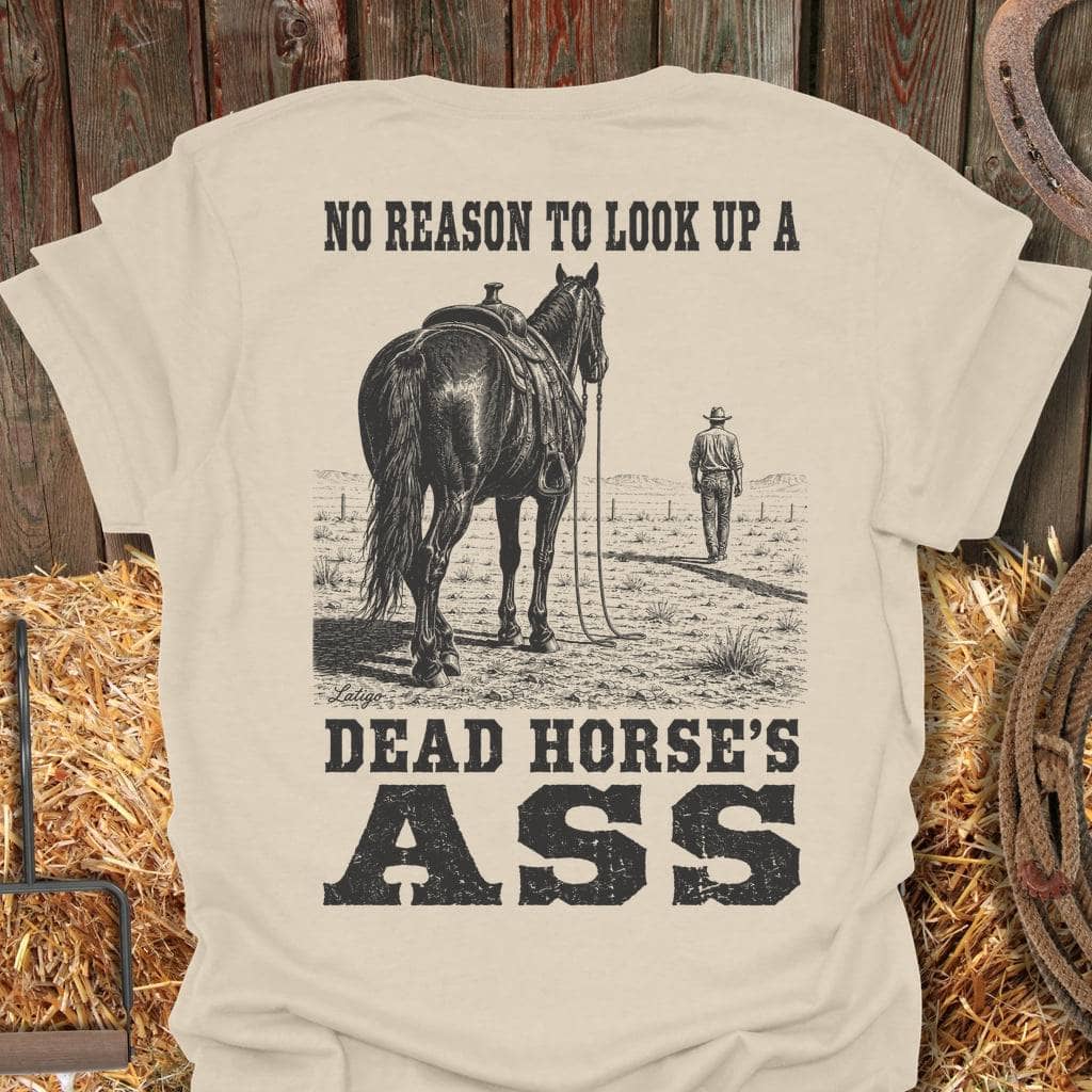 Printify T-Shirt Natural / S Dead Horse Tee