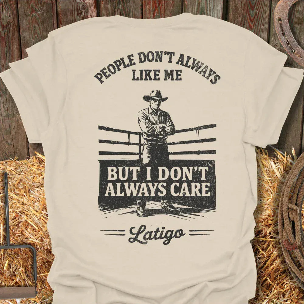 Printify T-Shirt Natural / S Don't Like Me Tee