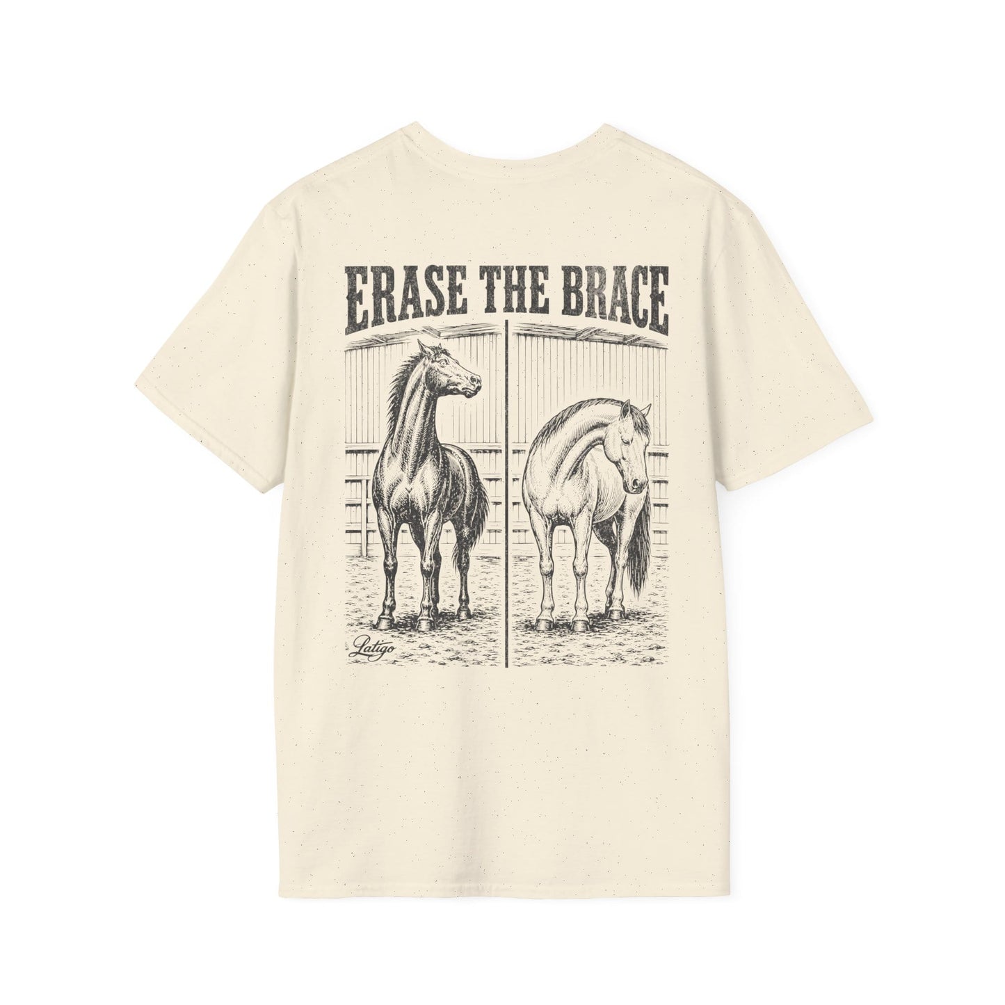 Printify T-Shirt Natural / S Erase Tee