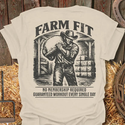 Printify T-Shirt Natural / S Farm Fit Tee