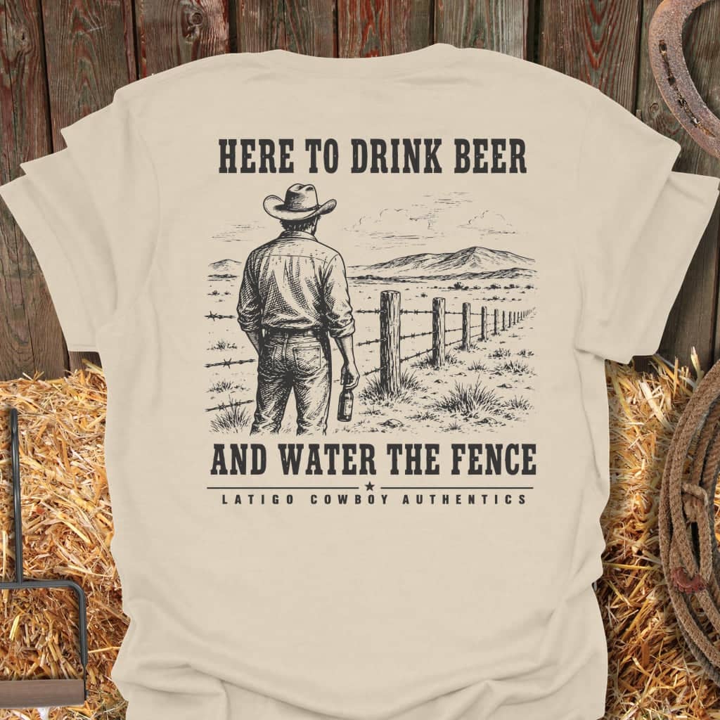 Printify T-Shirt Natural / S Fence Tee